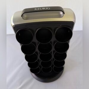 Black and Silver Keurig Pod Holder